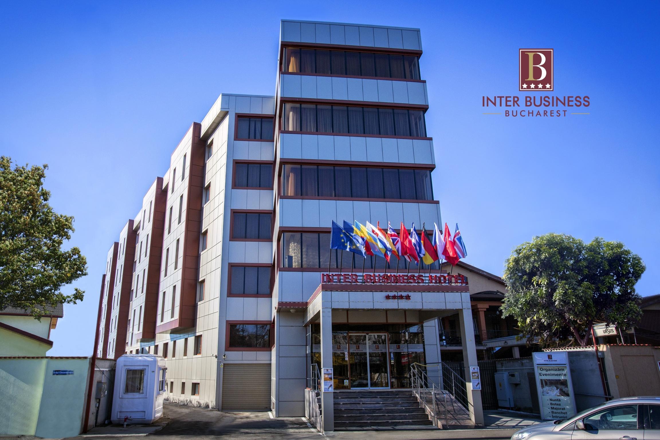 ホテル Inter Business ブカレスト エクステリア 写真
