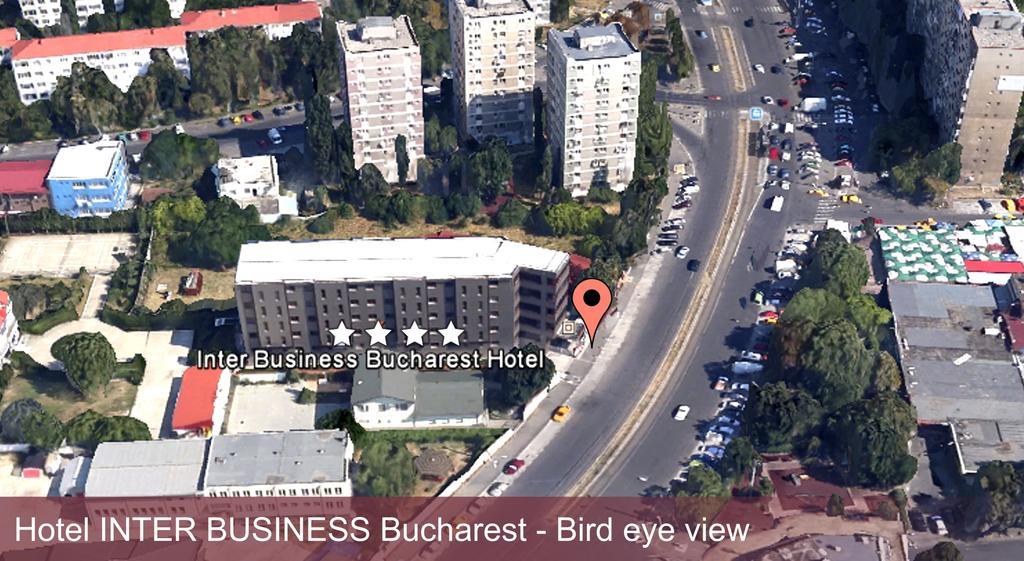 ホテル Inter Business ブカレスト エクステリア 写真